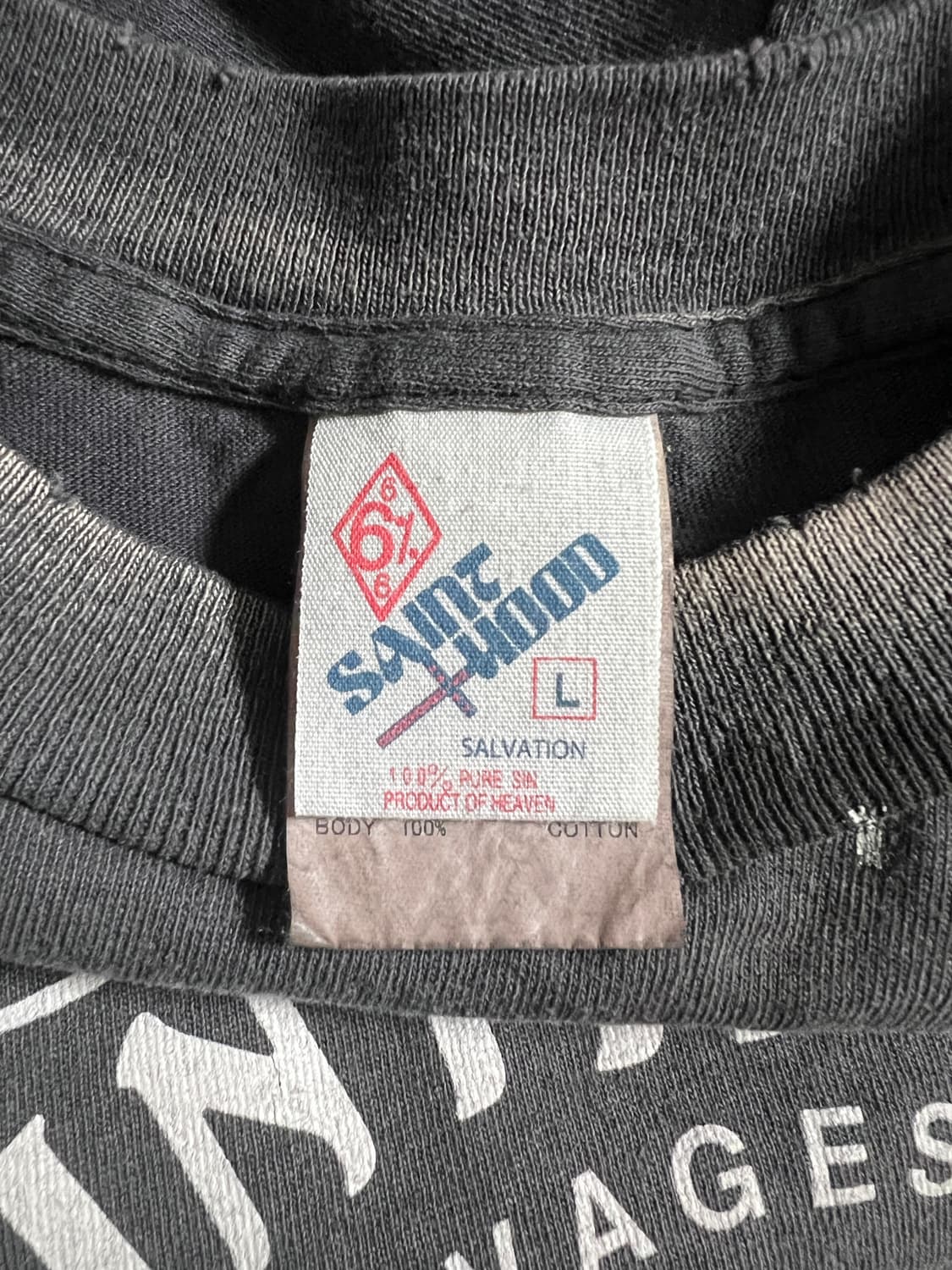 [L] 세인트미카엘 x 네이버후드 반팔  상품이미지4