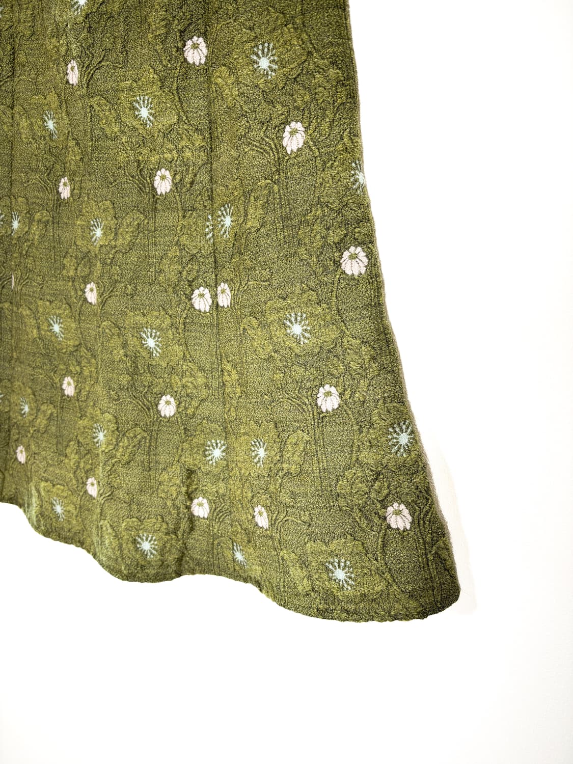 엠포리오 아르마니 플라워 엠보싱 울 스커트 상품이미지5