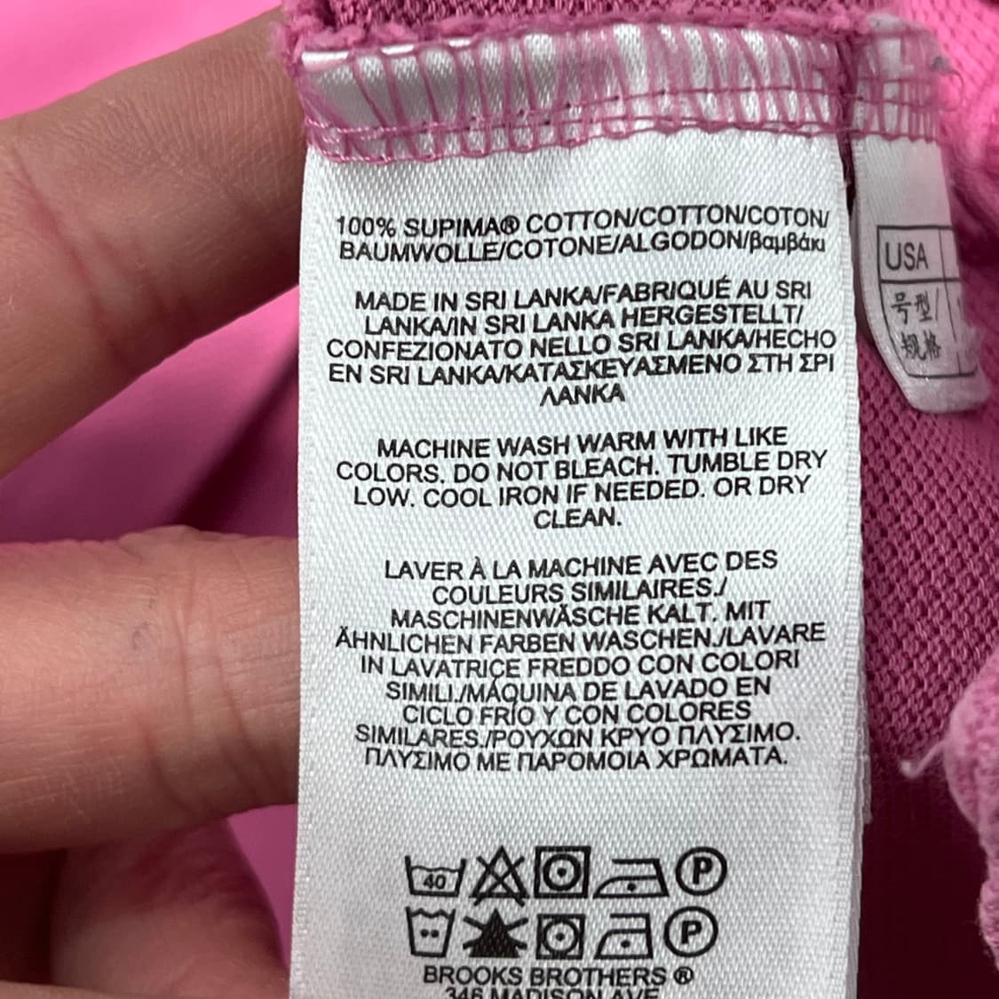 브룩스브라더스 반팔카라티 s10489 상품이미지8