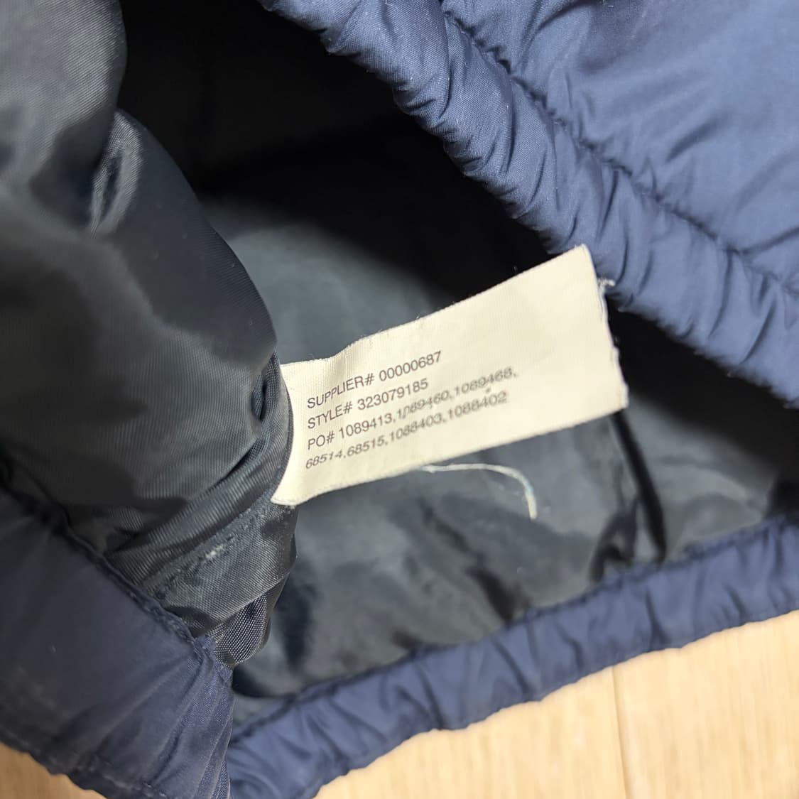 폴로 랄프로렌 딥네이비 레드 포니 다운 패딩 상품이미지4