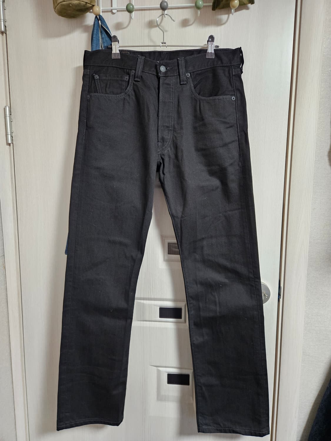 Levis 501 33x32 블랙진 리지드 리바이스 상품이미지1