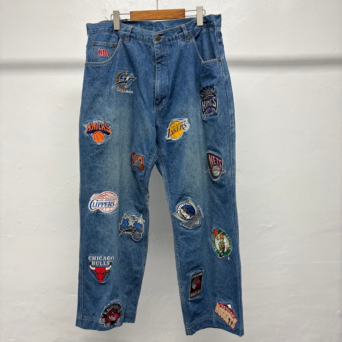 UNK NBA 패치데님 상품이미지1