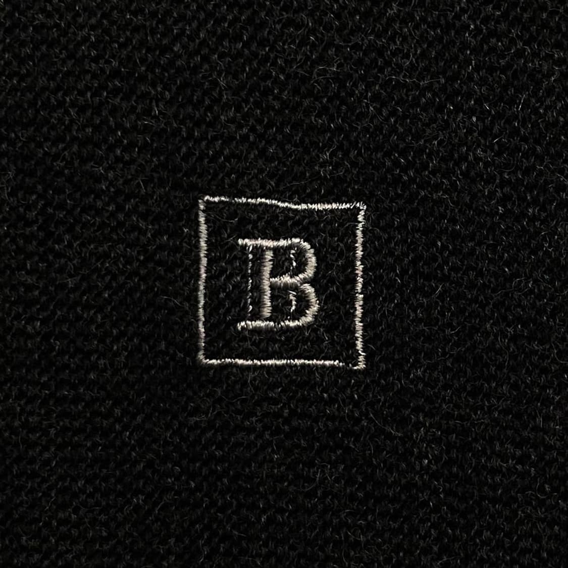 BALMAIN 발망 자수로고 블랙 울 니트 가디건 상품이미지2