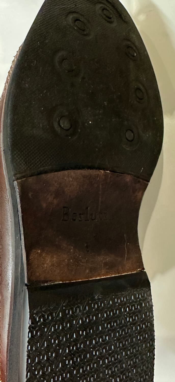 벨루티 옥스포드 브라운 슈즈 8 / 270 상품이미지4