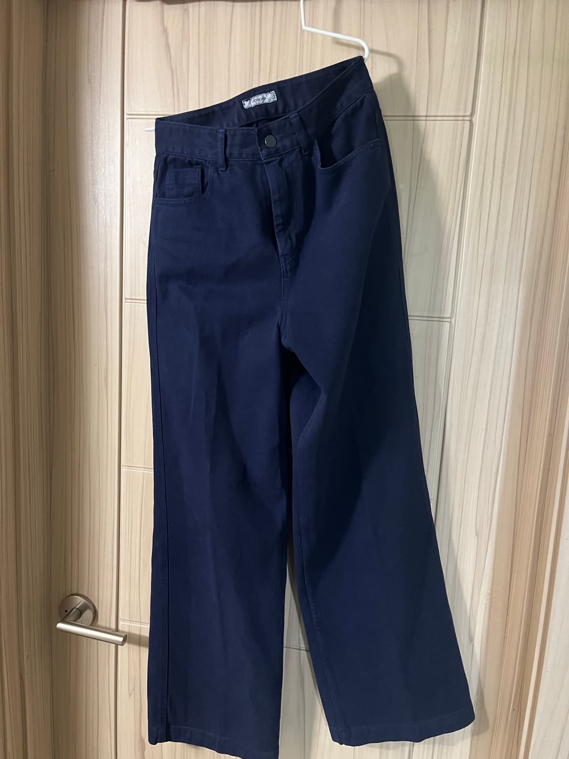 모노하 클래식 코튼 스트레이트핏 바지 1사이즈 상품이미지1