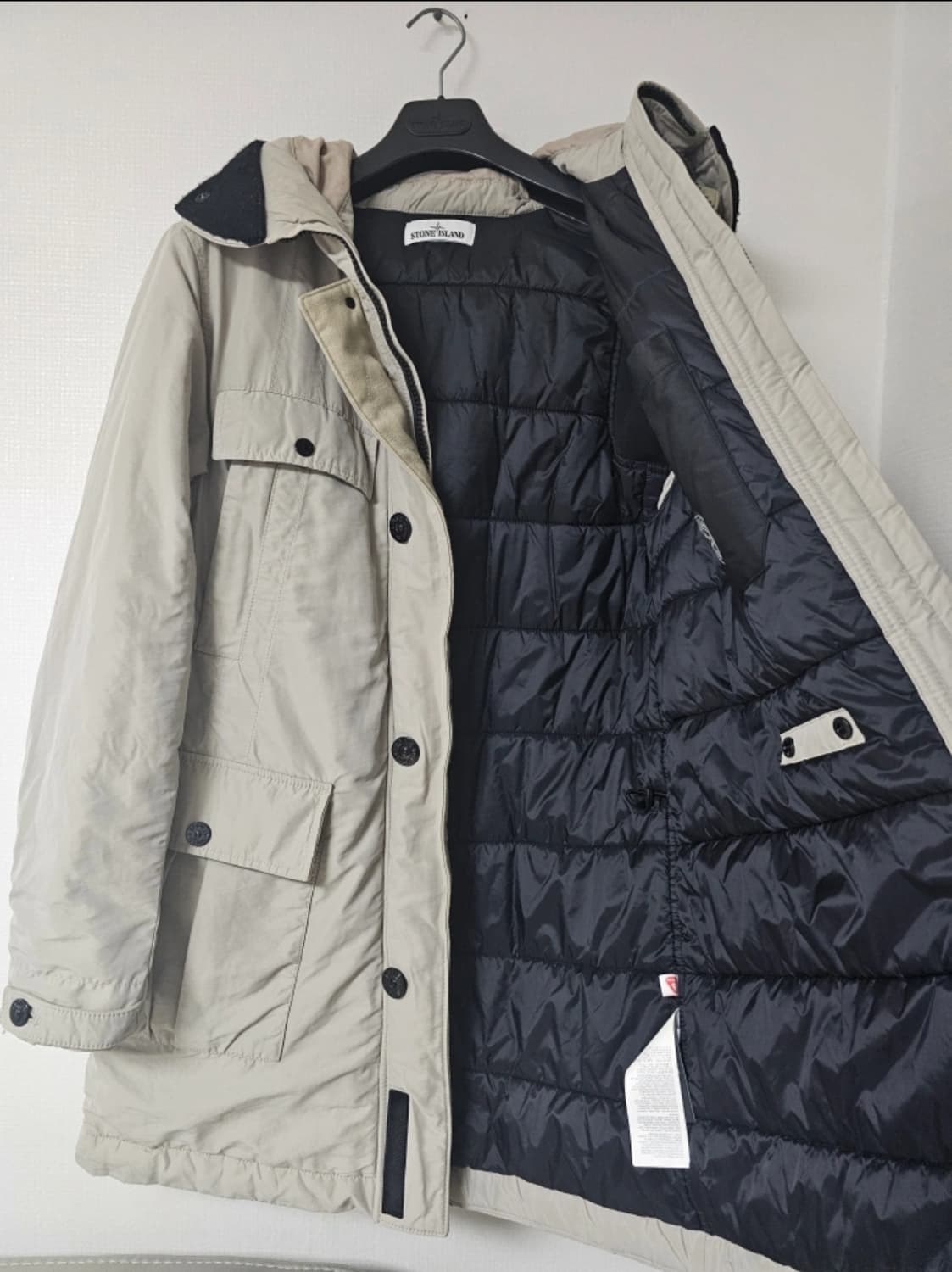 스톤아일랜드 프리마로프트 롱패딩(M/100/오케이몰정품) 상품이미지5