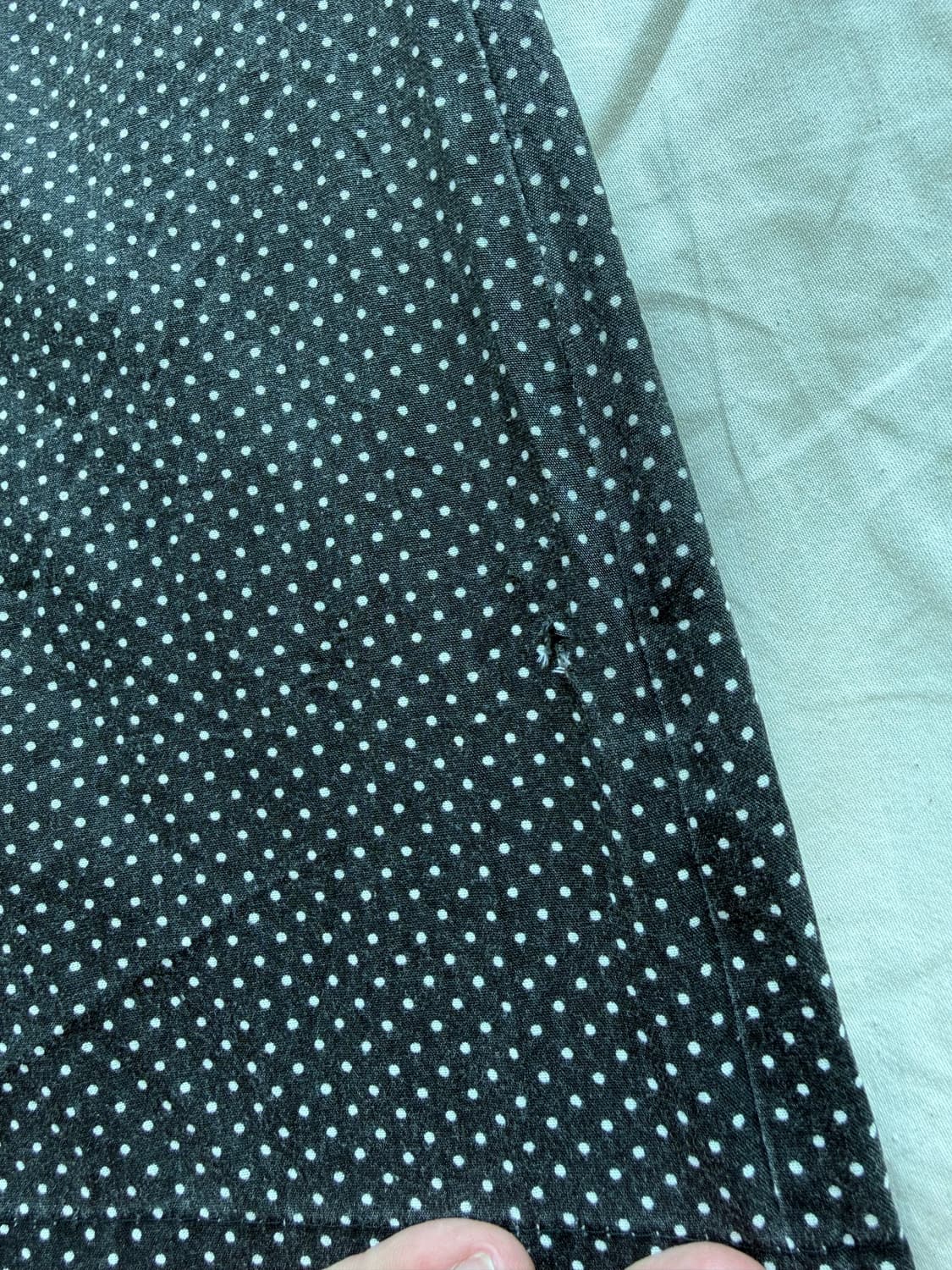 Alexander’s 블랙 도트 셔츠 상품이미지4