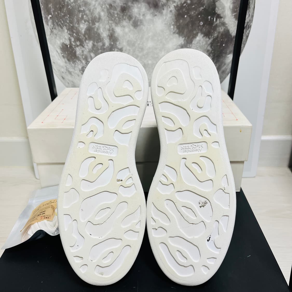 정품 40) 알렉산더 맥퀸 오버솔 스니커즈 255~260 상품이미지5