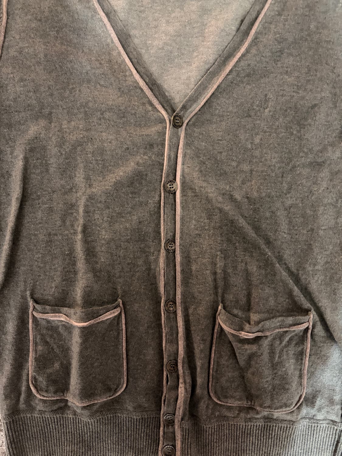 아르마니 워싱 가디건 100 상품이미지4