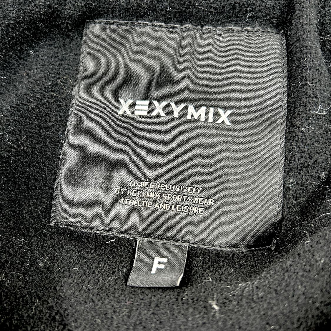 젝시믹스 자수로고 오레오 체크 플리스 아노락 상품이미지4