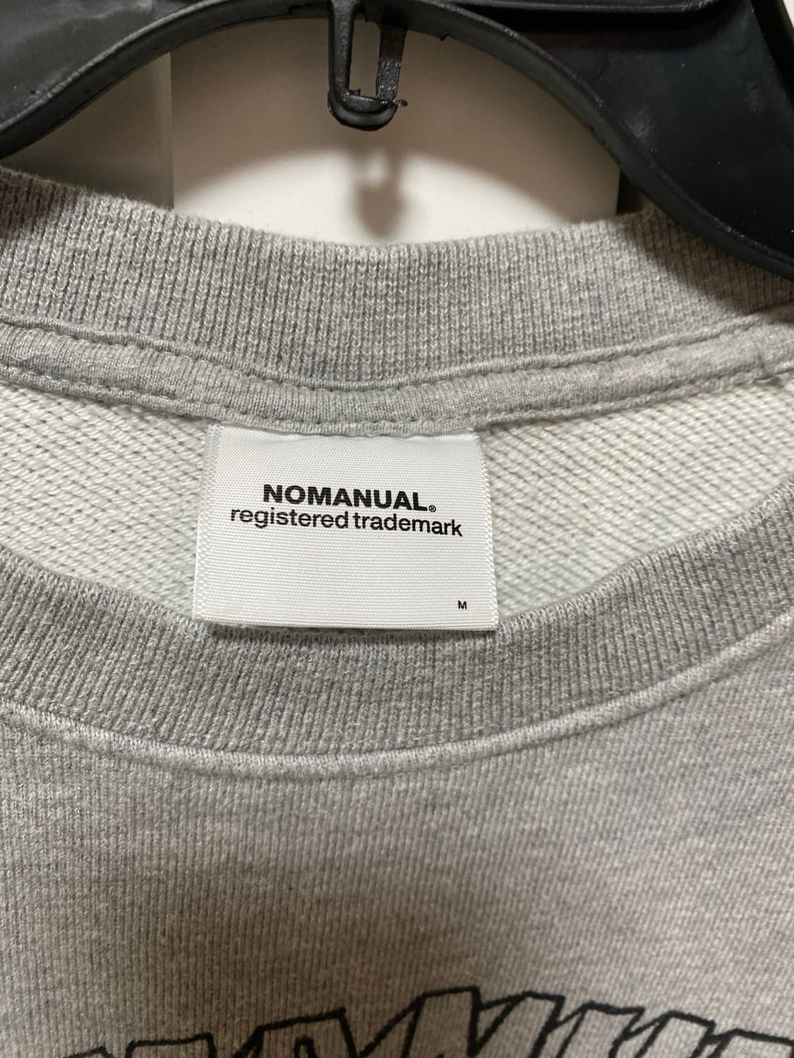 노매뉴얼 맨투맨 엠사이즈 상품이미지2