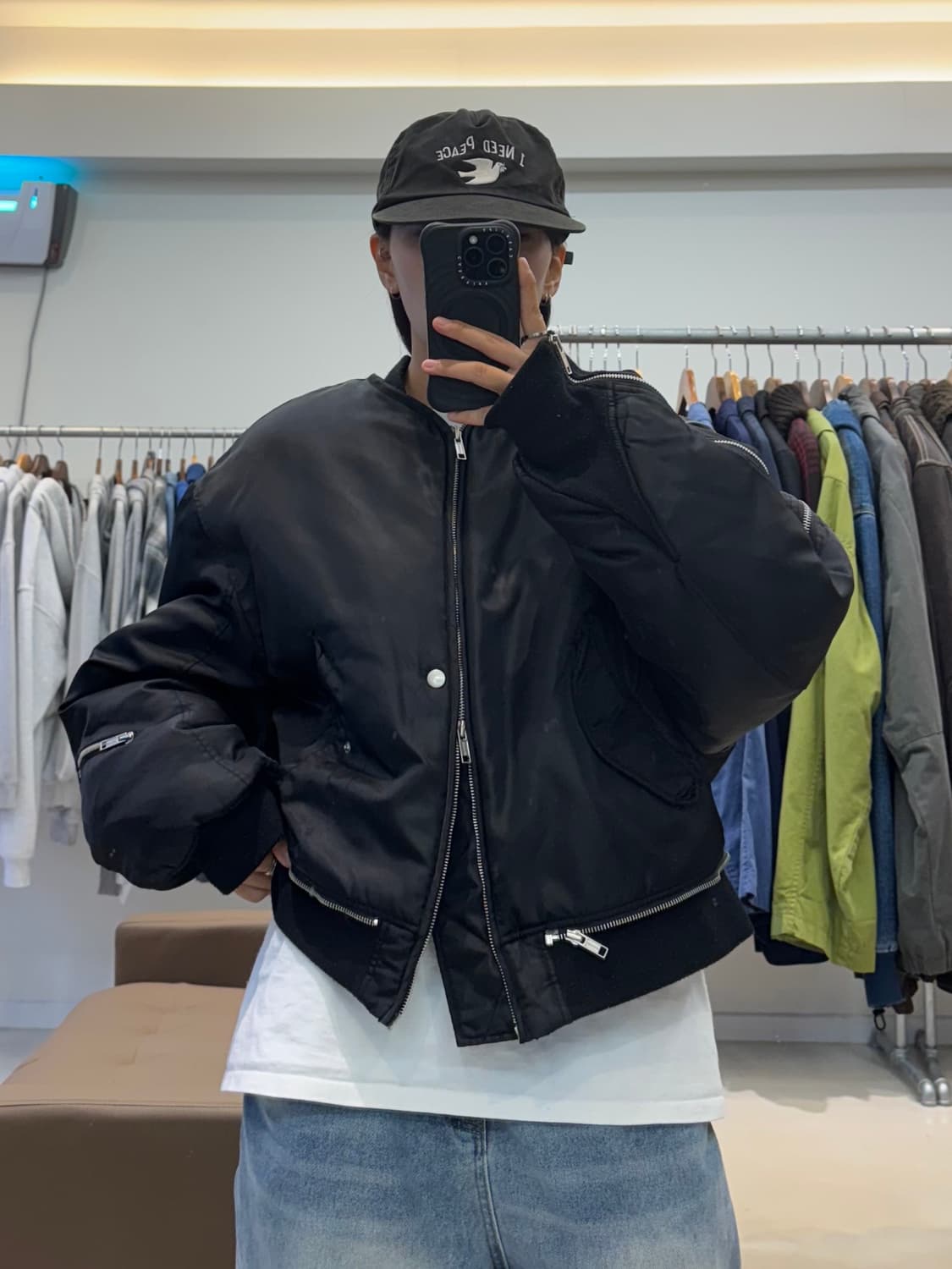 그레일즈 멀티 지퍼 항공점퍼 상품이미지5