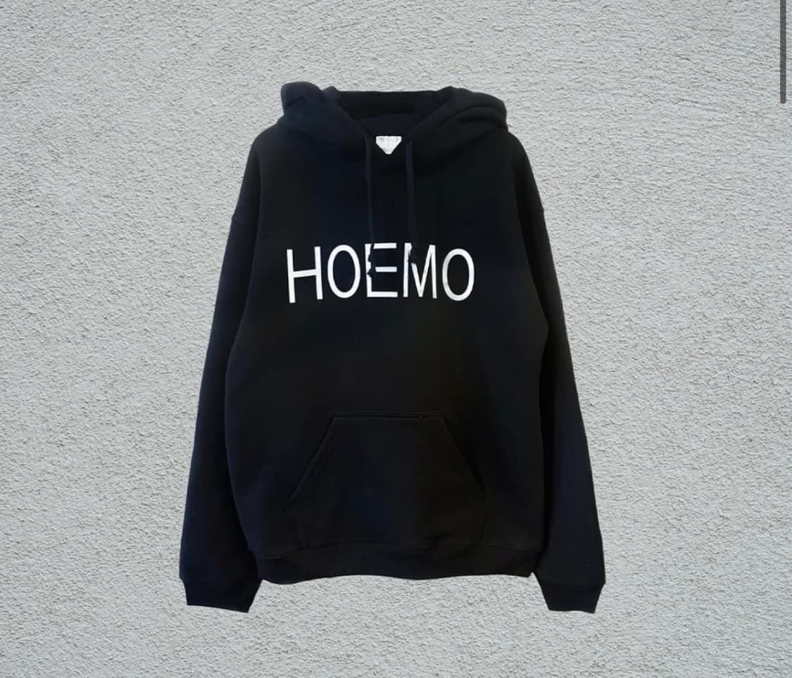 빨간줄 사피엔스 후드 vol.1 블랙 1사이즈 상품이미지1