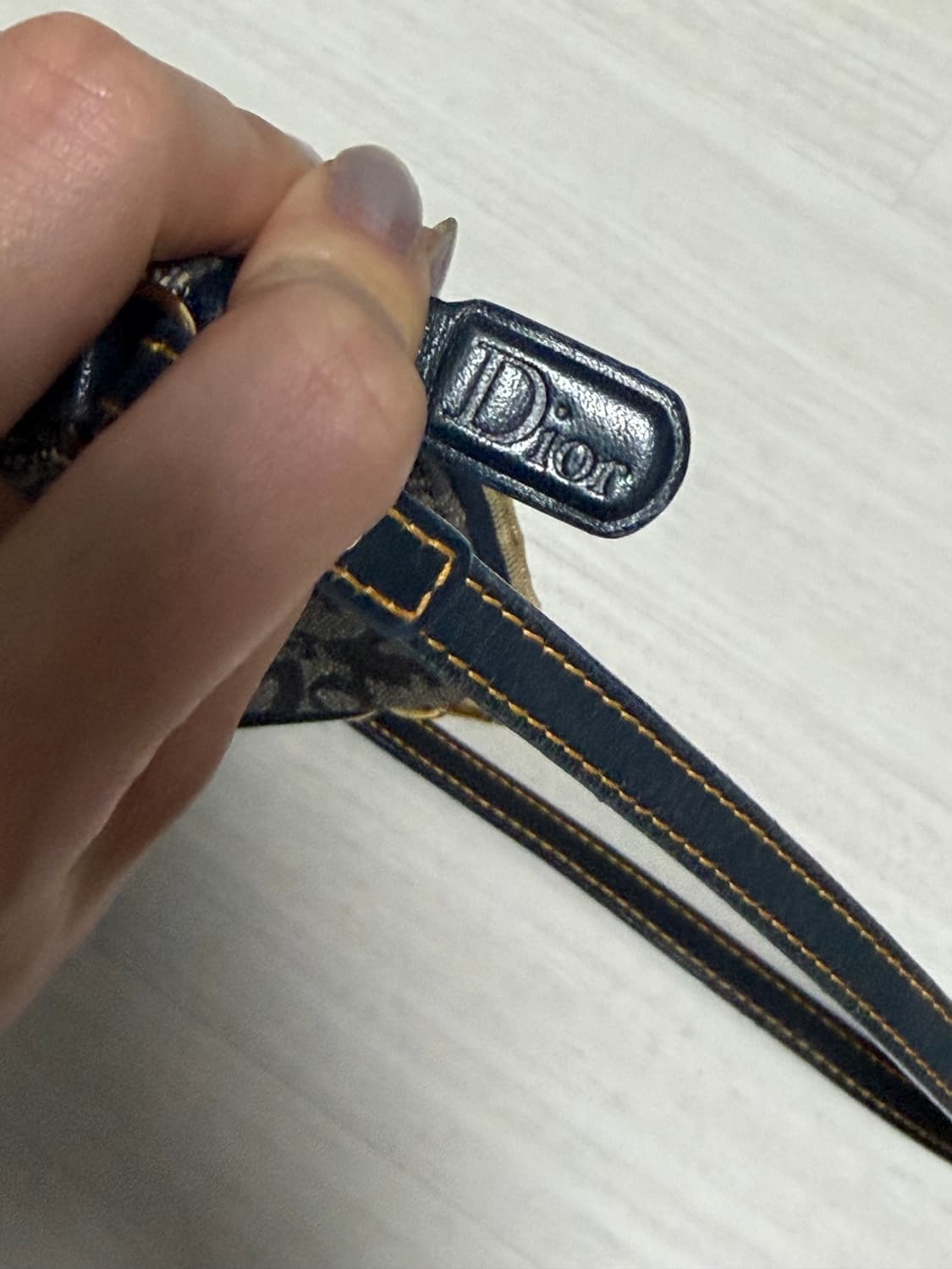 디올 오블리크 새들백 빈티지 상품이미지2