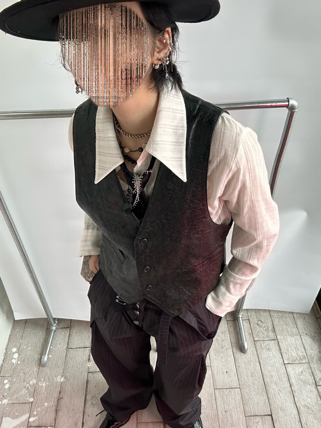 real leather vest 상품이미지3