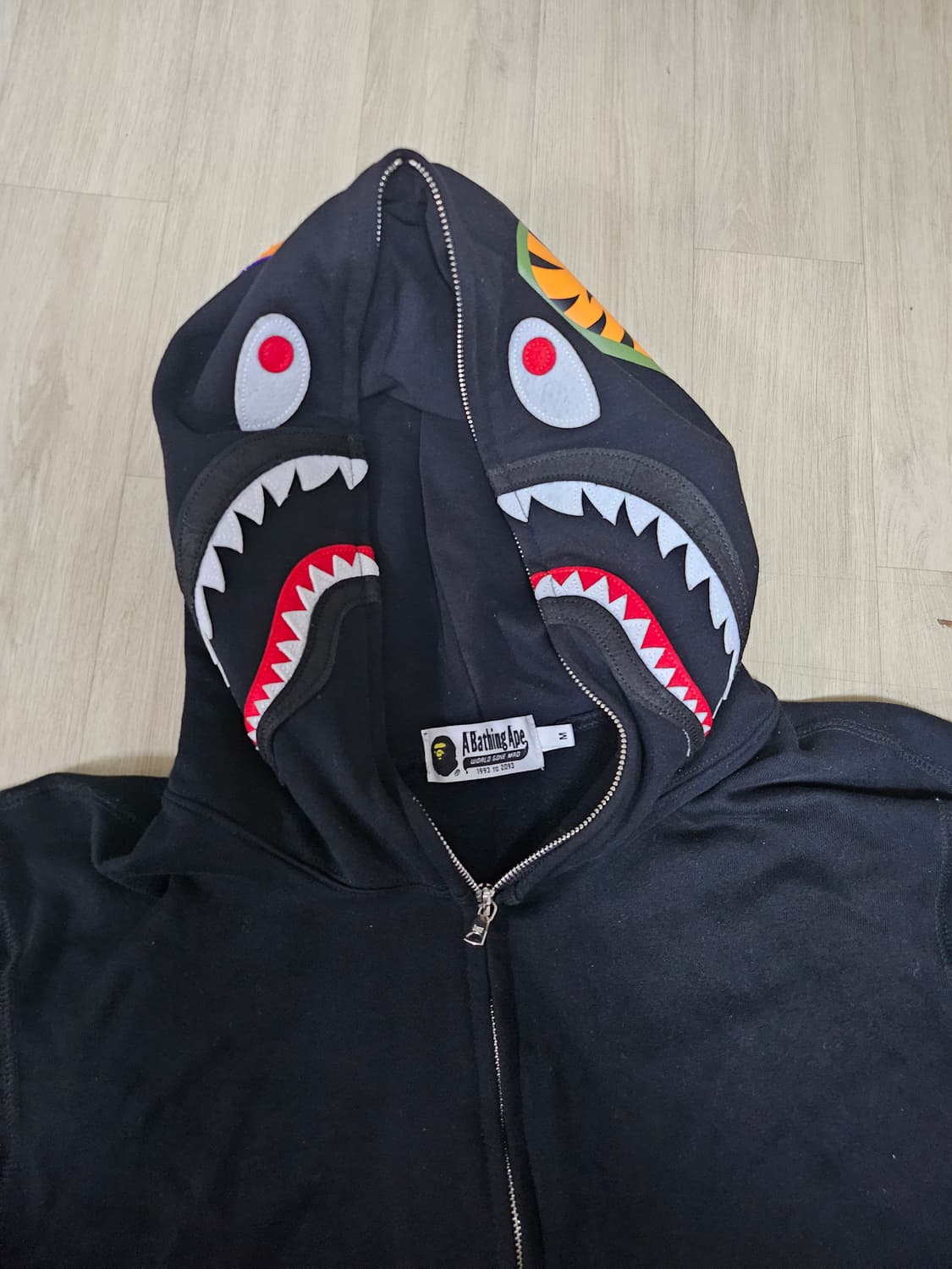 베이프 후드집업 블랙 M 상품이미지2