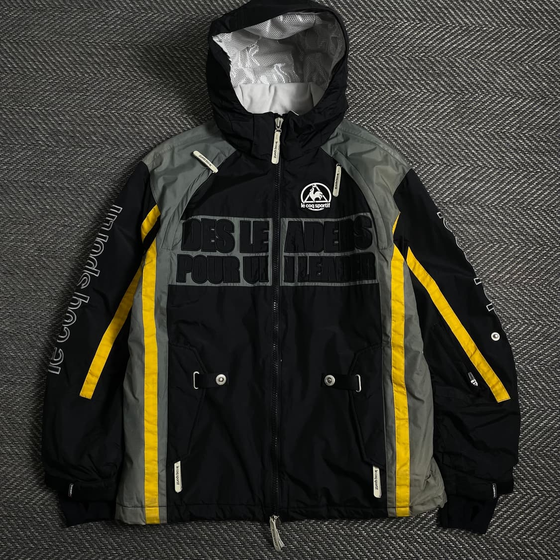 르꼬끄 올드스쿨 레이싱 바람막이 후드 자켓 y 4364 상품이미지2