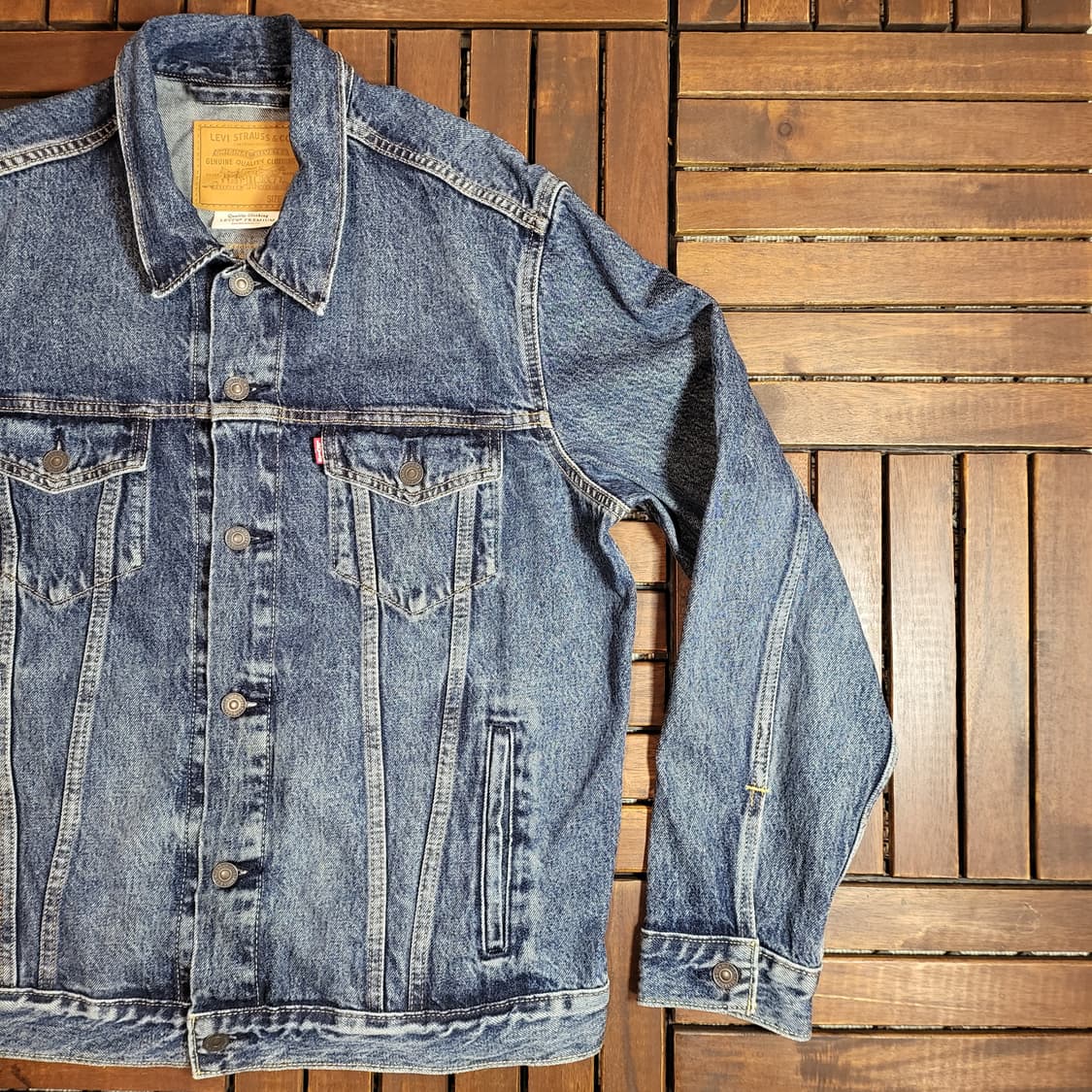 리바이스 데님 자켓 (L) BIG E 상품이미지3