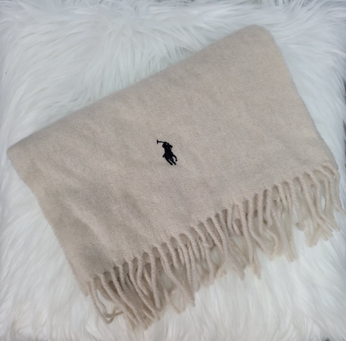 2022년 폴로랄프로렌 100% 울 머플러 목도리 남여공용 상품이미지5