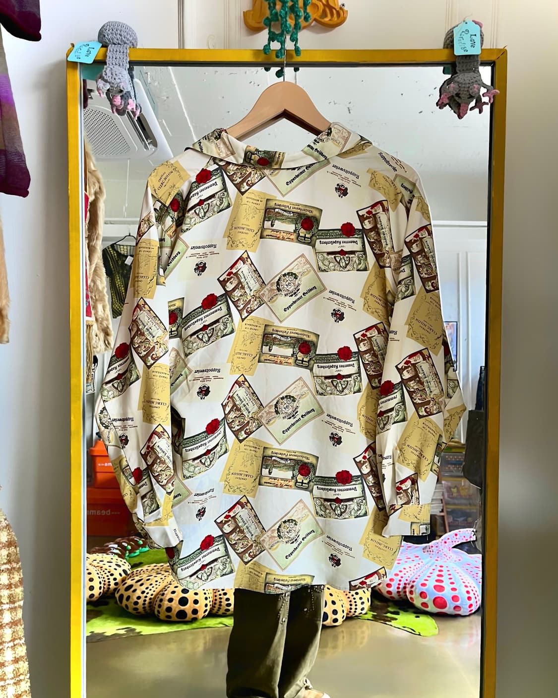 1980-90s JPN Vintage Retro Print Shirt 상품이미지8
