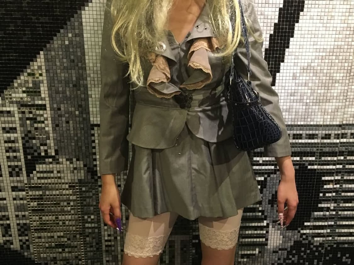 Check eyelet jacket 상품이미지6