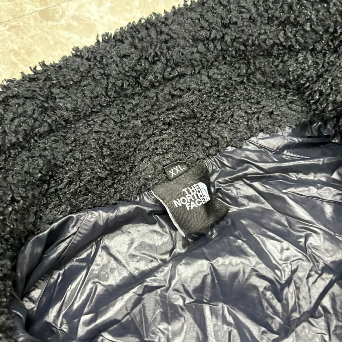 노스페이스 초코브라운 쉐르파 플리스 베스트 후리스 조끼(100) 상품이미지5