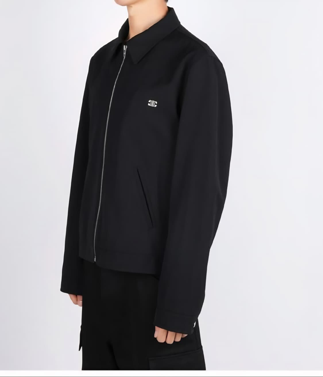 셀린느 스몰로고 레이온 트윌 트리오페 자켓 상품이미지1