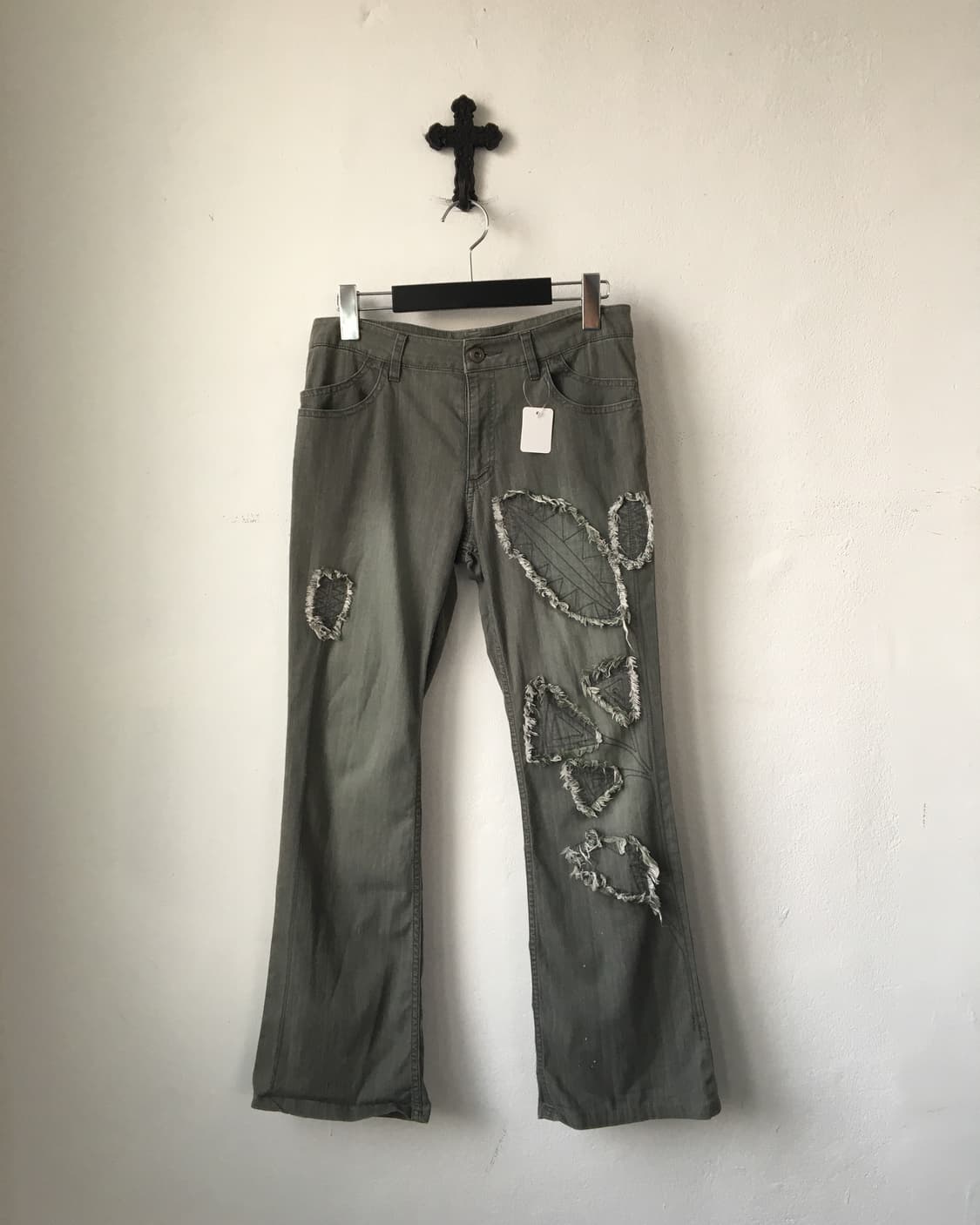 Grunge patch point pants 상품이미지2
