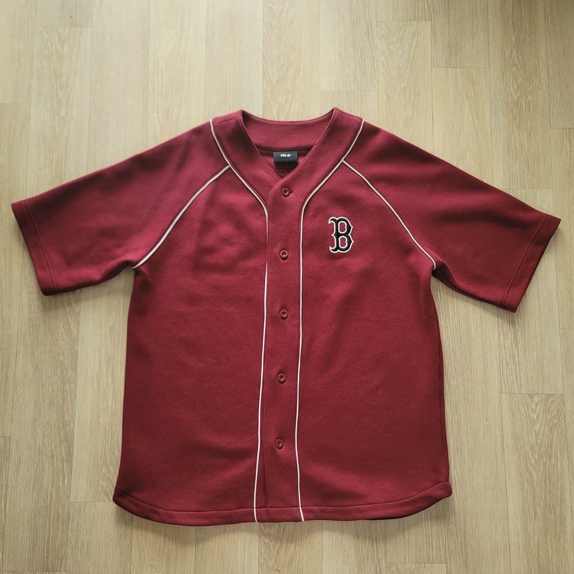 (정가 13만9천) MLB 정품 보스턴레드삭스 버건디 셔츠 유니폼 상품이미지1