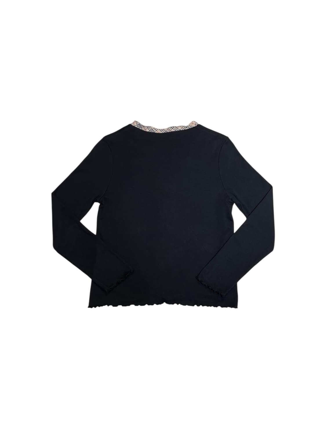 버버리 프릴 자수로고 가디건 상품이미지6