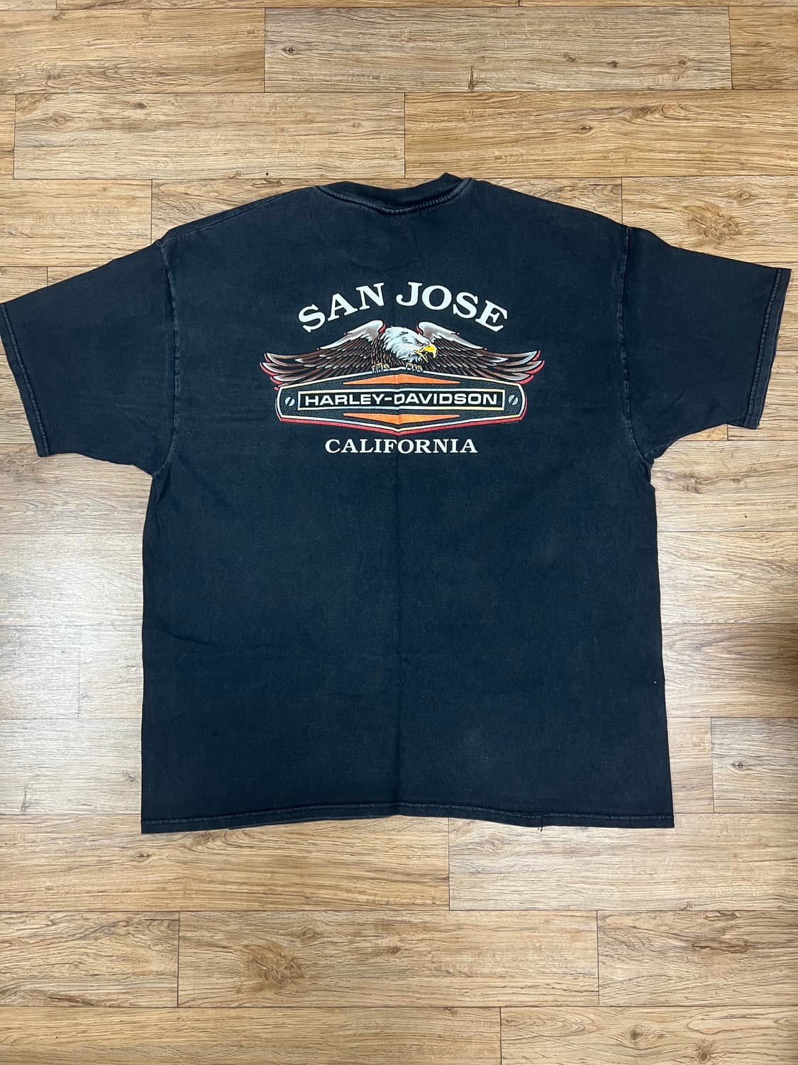 90s harley davidson t shirt xxl 상품이미지4