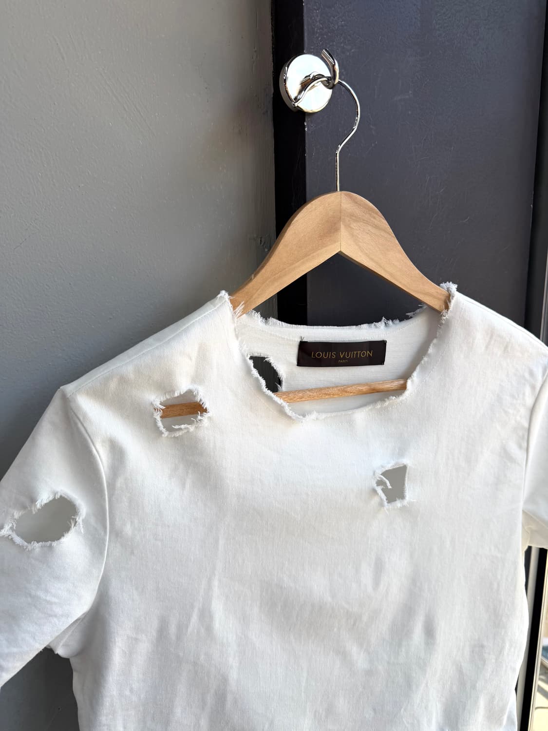 36/ 루이비통 1990AW 디스트로이드 엠보싱 반팔 상품이미지3