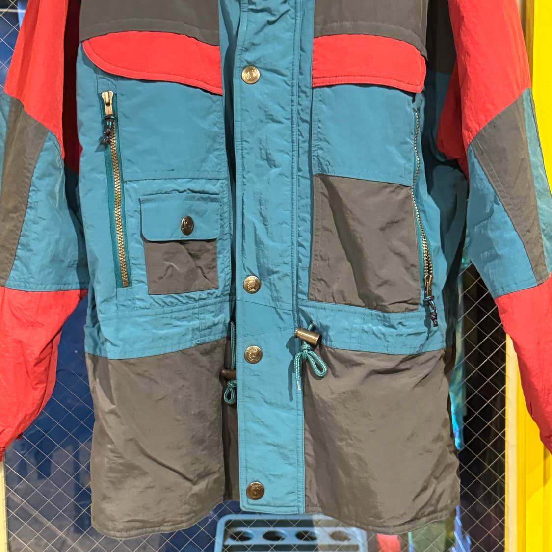 lamboley 빈티지 포켓 스트링 바람막이 점퍼 상품이미지7