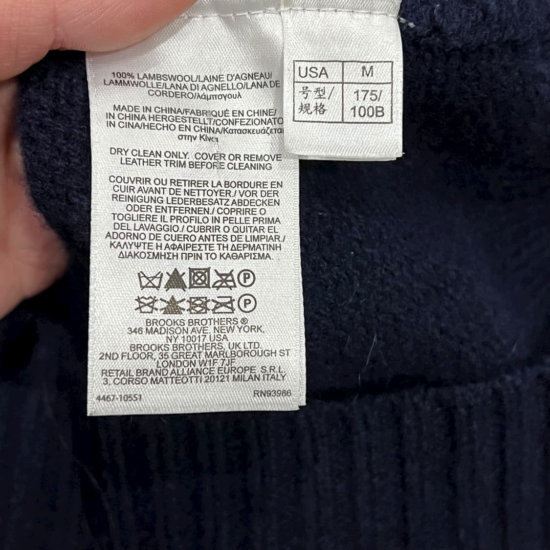 브룩스브라더스 숄카라 더블가디건 s08618 상품이미지7