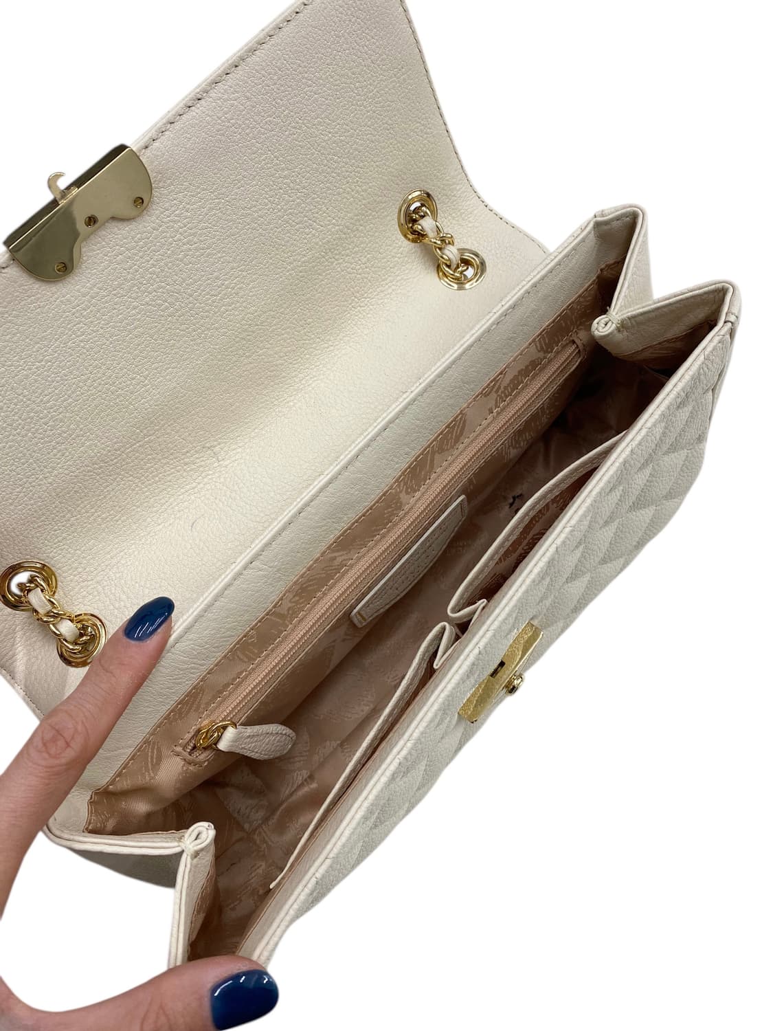 러브캣 y2k 크림 골드체인백 상품이미지3