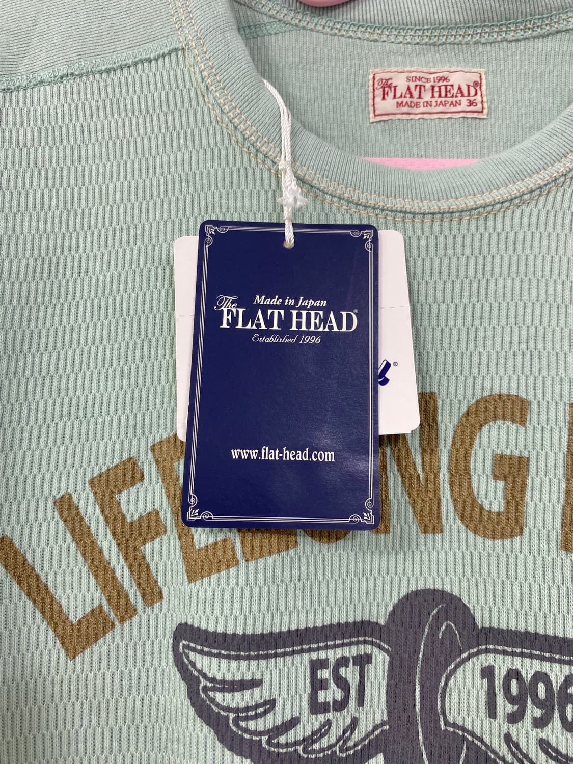THE FLAT HEAD WAFFLE LONG SLEEVE 상품이미지9