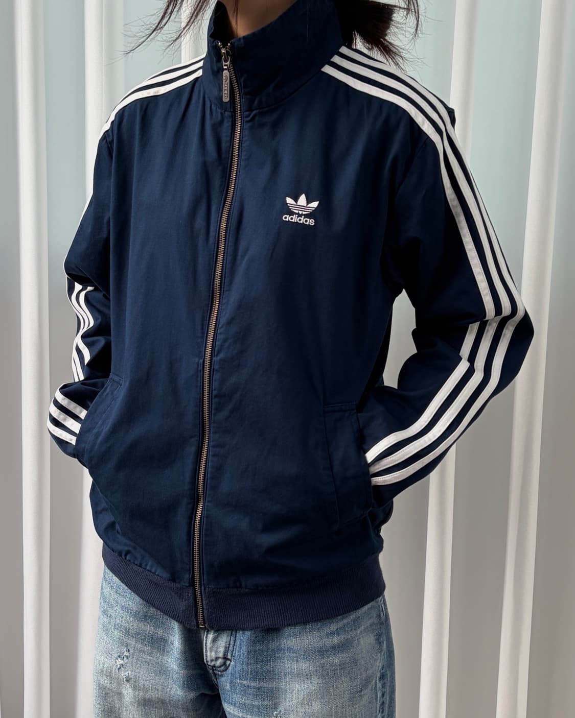 [S]아디다스 파이어버드 코튼 우븐 트랙탑 져지 상품이미지1