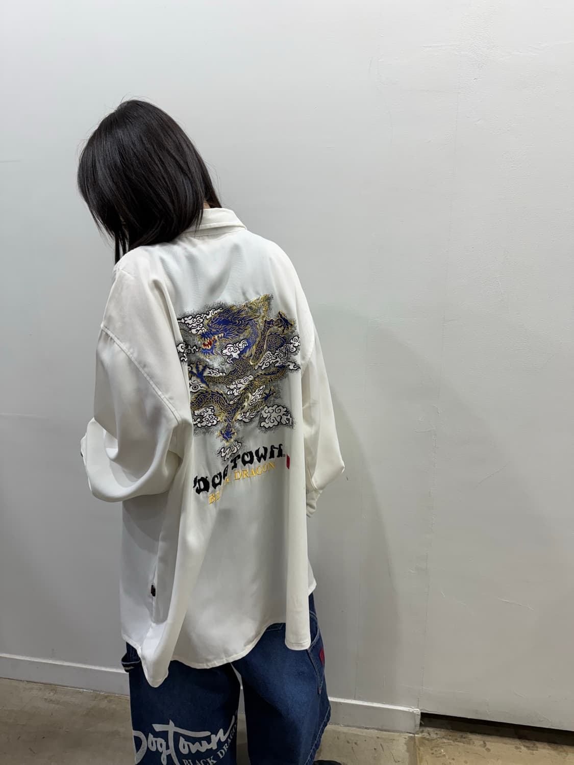 도그타운 오리엔탈 오버핏 셔츠 상품이미지1
