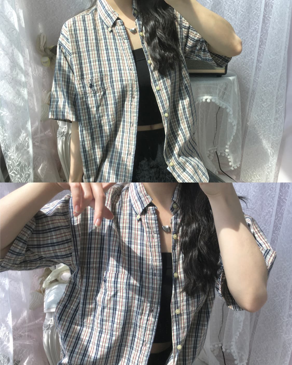 Polo farmer half shirt 상품이미지2