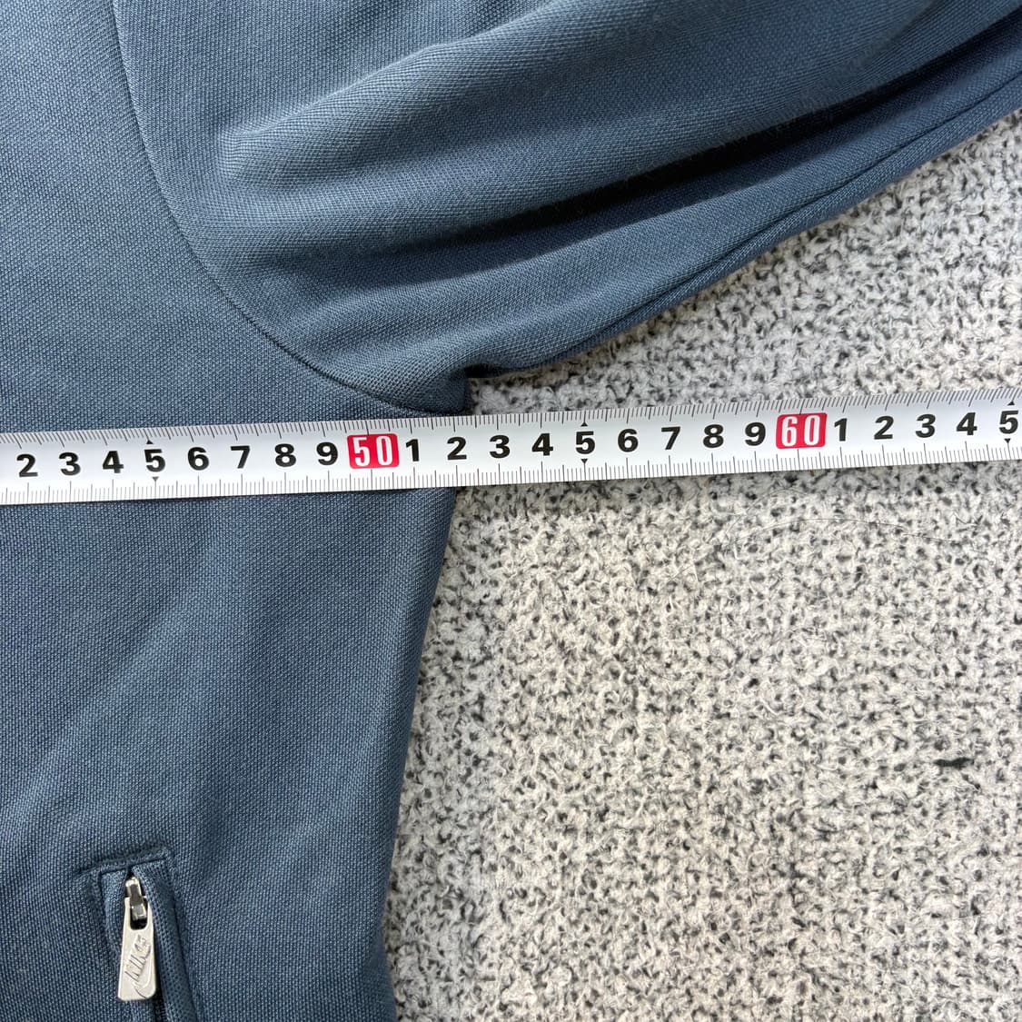 L 나이키 집업 져지 자켓 네이비 0319J 상품이미지6