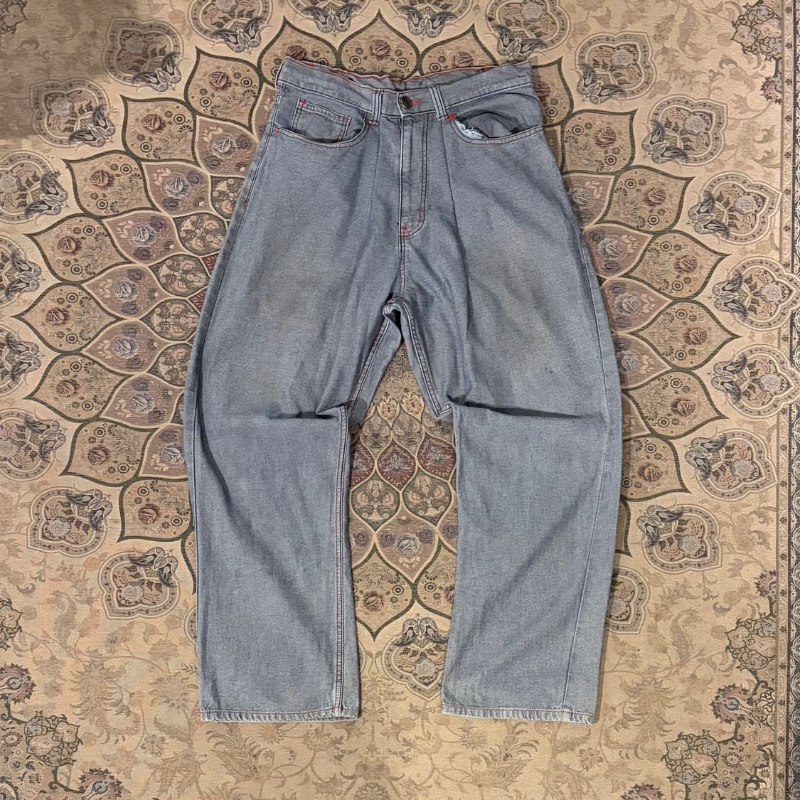 Vtg 백포켓 디테일 힙합팬프 상품이미지3