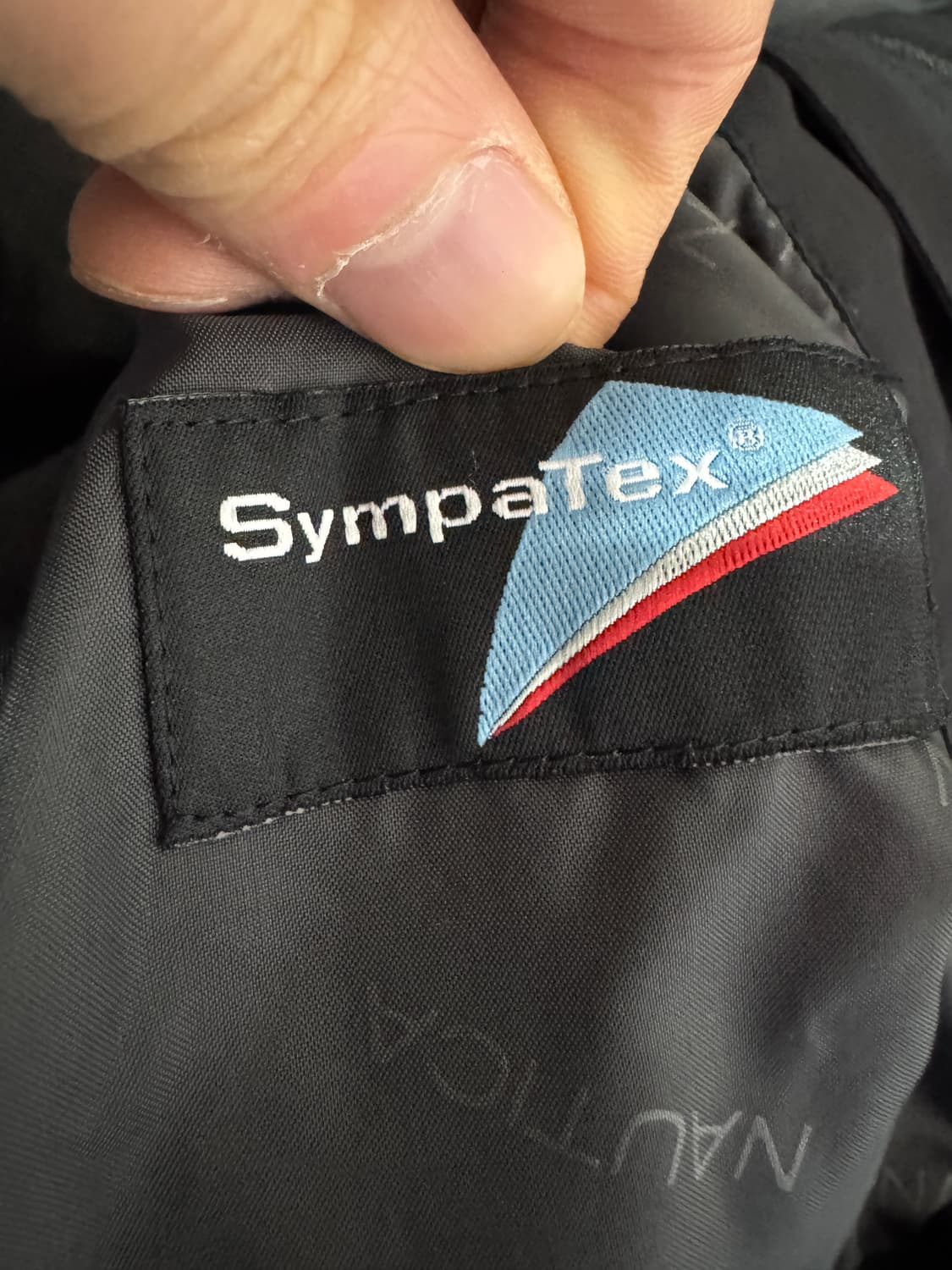 노티카 nautica Sympatex 밑단 스트링 바람막이 L 블랙 상품이미지5