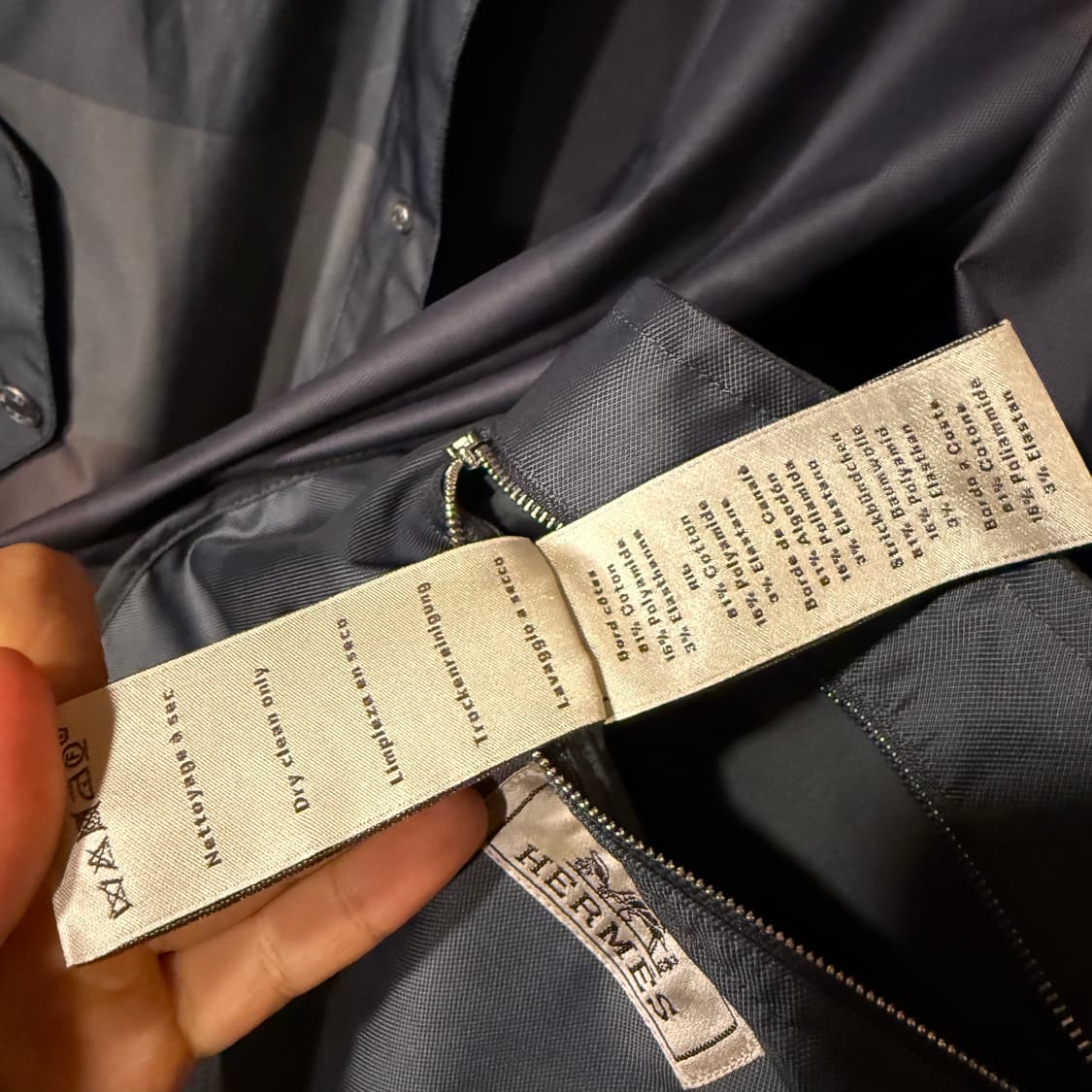 에르메스 2025 S/S 봄버 자켓 판매 합니다. 상품이미지9