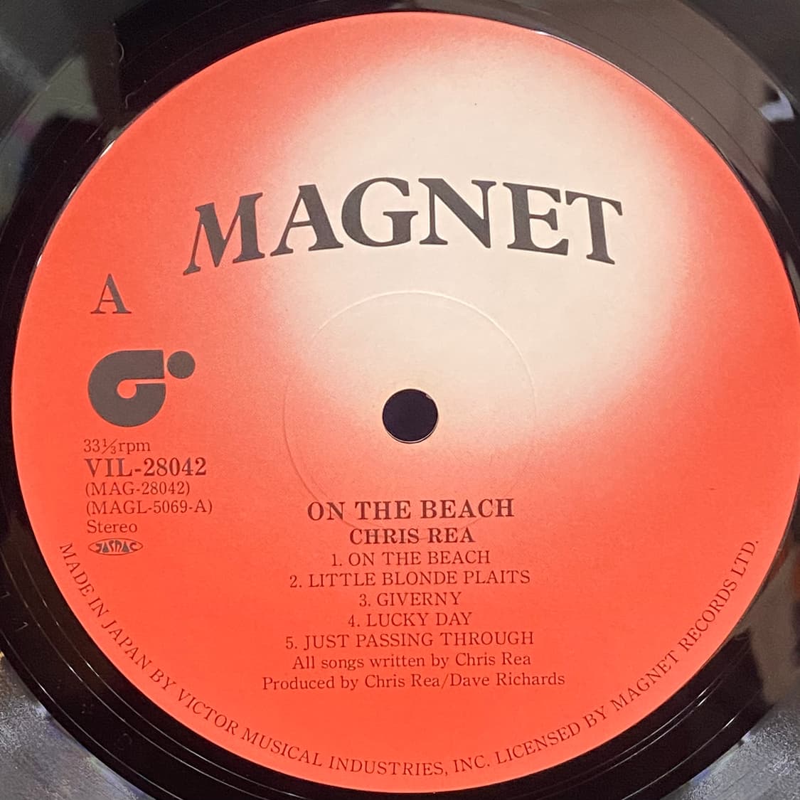 (LP) Chris Rea - On The Beach 상품이미지4