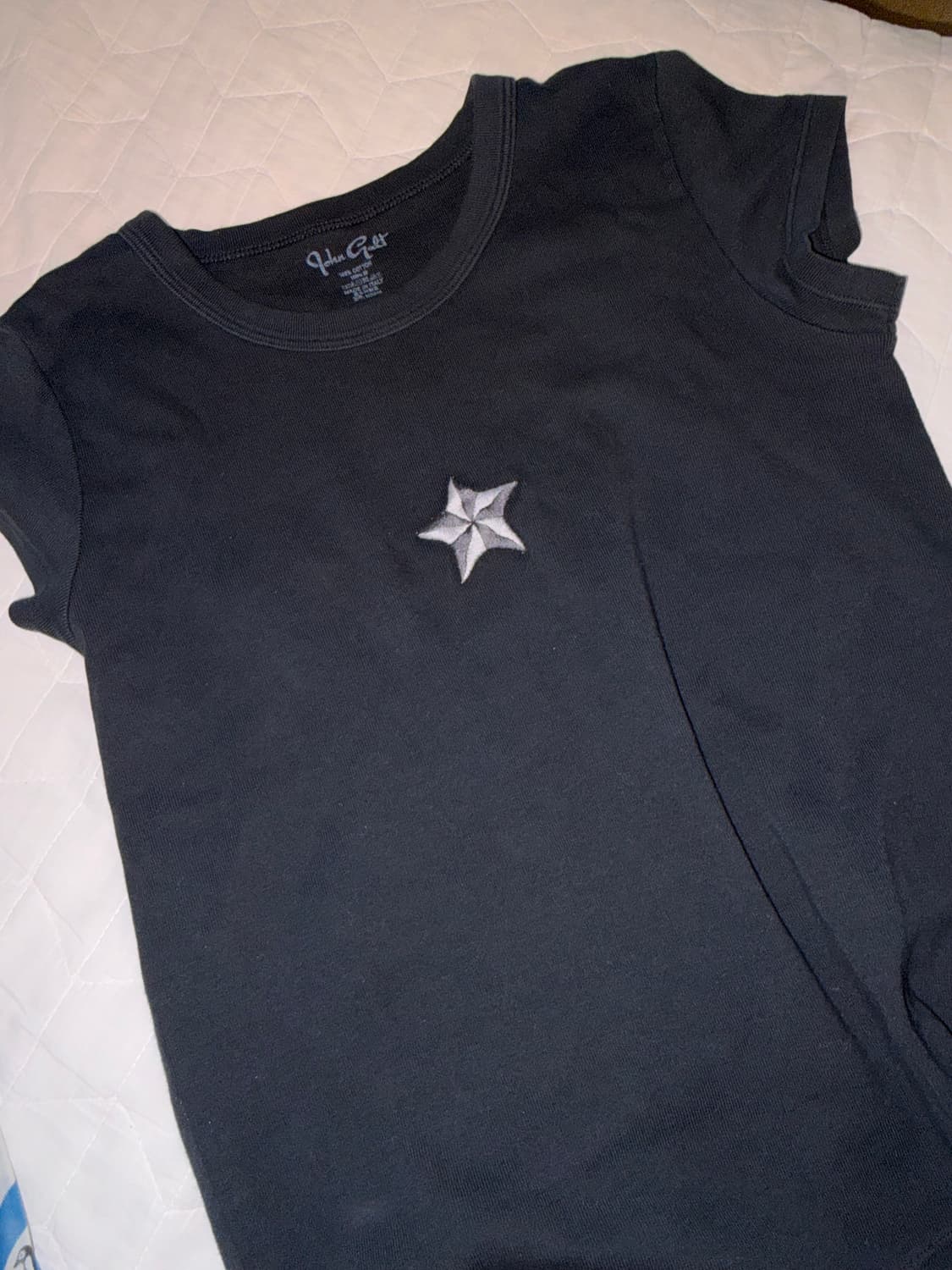 브랜디멜빌 뒷 프린팅 블랙 반팔티 상품이미지2