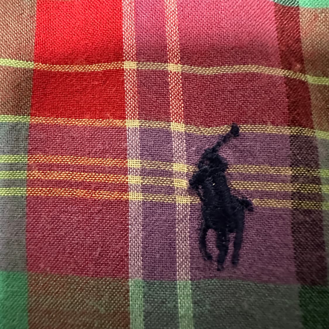 POLO RALPH LAUREN check cotton shirt 상품이미지3