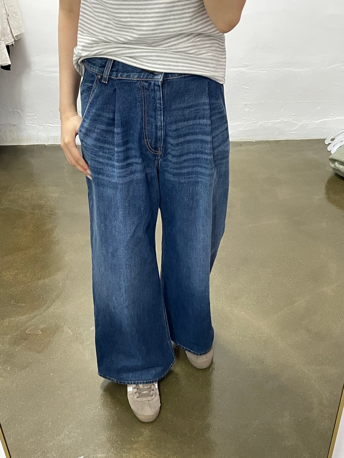 MaxMara 와이드 데님 팬츠 상품이미지4