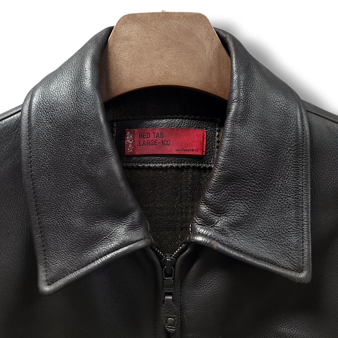 [L/100] 리바이스 브라운 레드탭 소가죽 자켓 상품이미지9