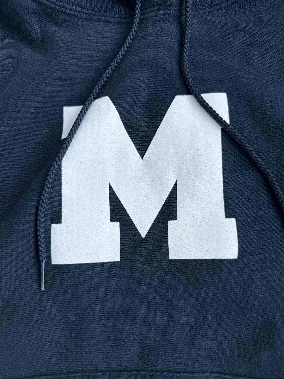 90-00‘s Champion 챔피온 리버스위브 M 로고 후드 상품이미지3