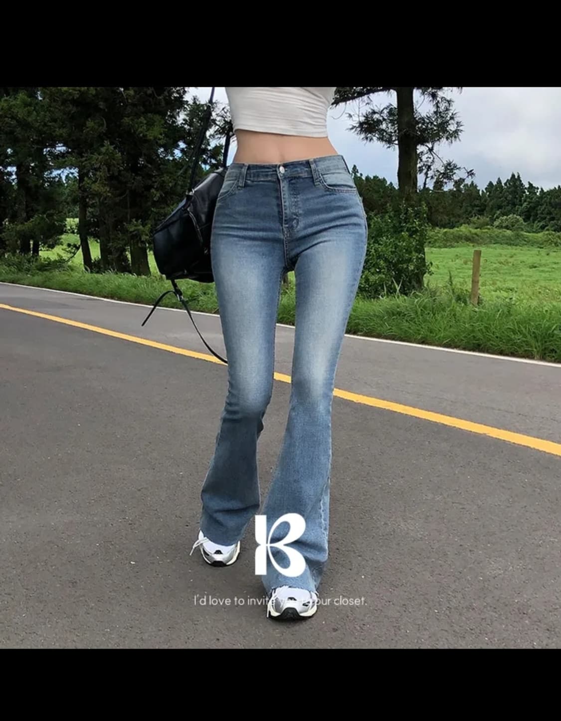 베이델리 로우라이즈 데님 팬츠 상품이미지2